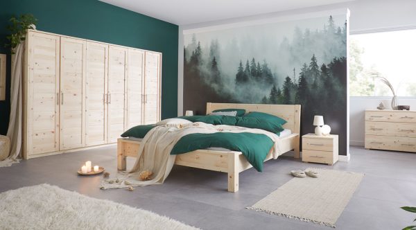 Schlafzimmer aus Zirbenholz | Balance