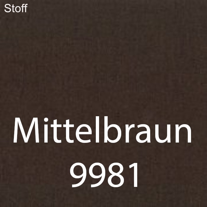 Mittelbraun 9981 Stoff