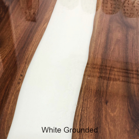 White grounded