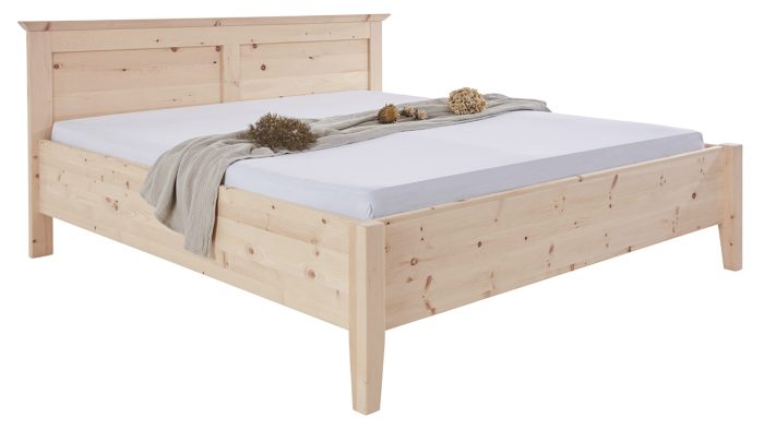 Zirbenholz Bett aus naturholz modernes design massiv