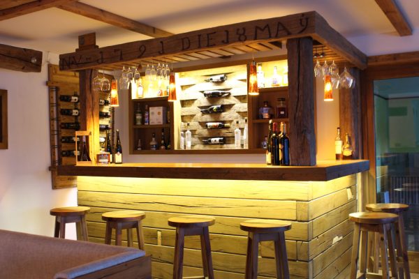 Bar aus Massivholz für hotel und restaurant